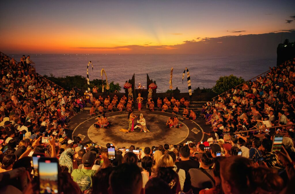 Kecak dans Uluwatu Bali