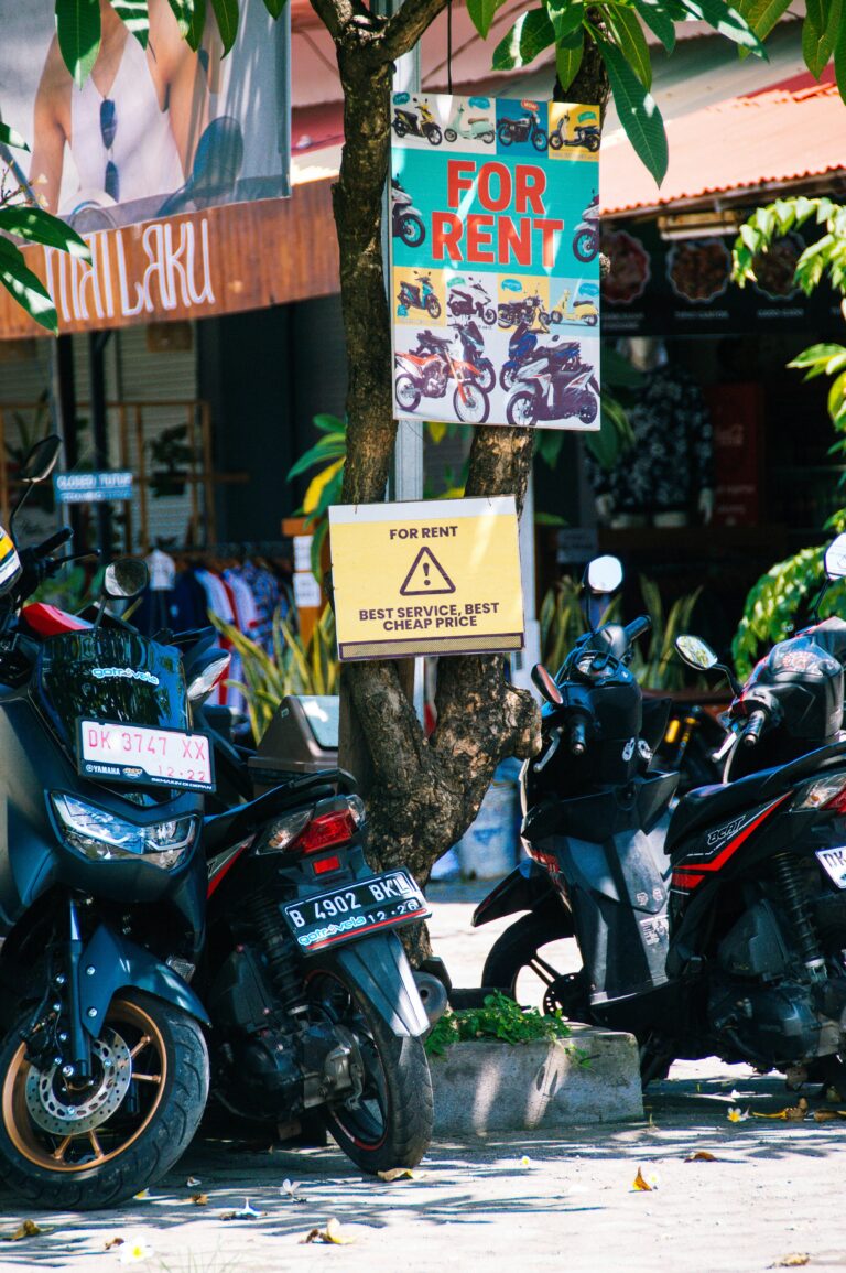 scooter huren Bali